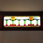 stained glass work