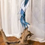 Blue Heron on Driftwood
